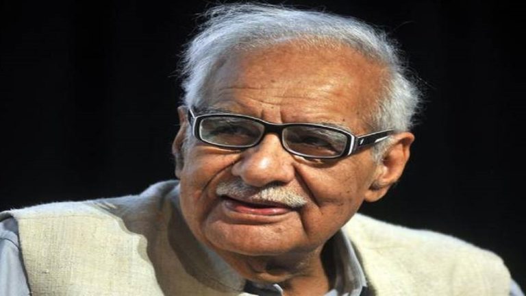 वरिष्ठ  पत्रकार और पूर्व संसद कुलदीप नैय्यर का 95 वर्ष की उम्र में निधन