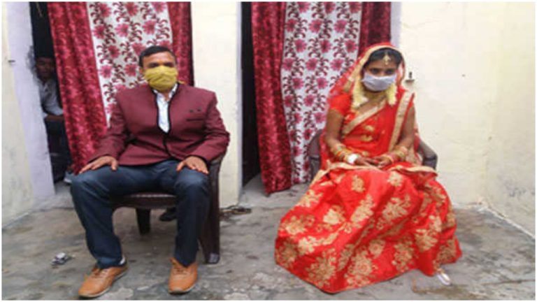 शामली में लॉकडाउन के दौरान हुई पहली शादी, सभी नियमों का किया पालन
