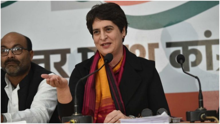 शिक्षक भर्ती मामले में जिम्मेदारी लें मुख्यमंत्री, ठोस कार्रवाई करें: प्रियंका गांधी