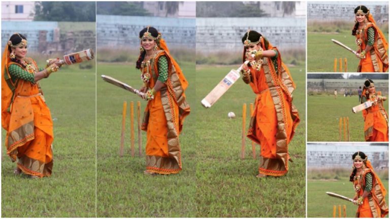 बांग्लादेश की महिला खिलाड़ी ने क्रिकेट पिच पर कराया वेडिंग फोटोशूट, ICC ने शेयर किया फोटो