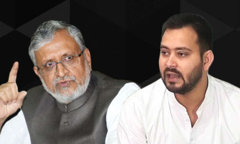 तेजस्वी यादव पर बरसे सुशील कुमार मोदी, पूछा- चमकी बुखार, बाढ़ और लॉकडाउन कितने गरीबों को पहुंचाई मदद ?