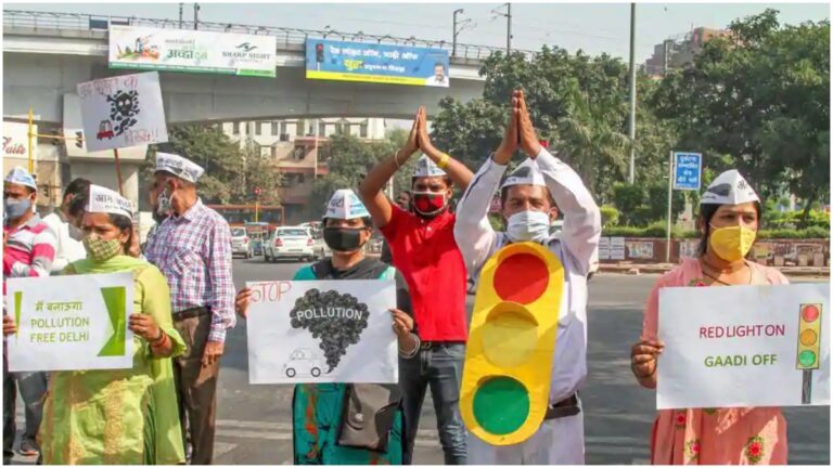 दिल्ली सरकार ने ‘रेड लाइट आन, गाड़ी आफ’ अभियान 30 नवम्बर तक बढ़ाया