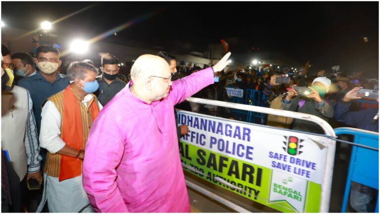 अमित शाह दो दिवसीय दौरे पर कोलकाता पहुंचे, पश्चिम बंगाल चुनाव से पहले लेंगे BJP की तैयारियों का जायजा