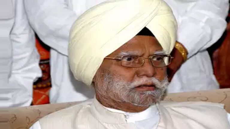 कांग्रेस के वरिष्ठ नेता एवं पूर्व केंद्रीय मंत्री  बूटा सिंह का दिल्ली में निधन, प्रधानमंत्री नरेंद्र मोदी, राहुल गांधी ने जताया शोक