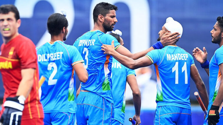 Tokyo Olympics: भारतीय पुरुष हॉकी टीम ने स्पेन को 3-0 से हराया