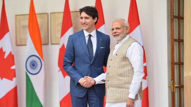 प्रधानमंत्री नरेंद्र मोदी ने संसदीय चुनावों में जीत के लिए कनाडाई प्रधानमंत्री जस्टिन ट्रूडो को बधाई दी