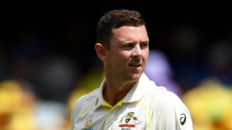 Ashes 2021 : आस्ट्रेलिया के हेजलवुड चोटिल, दूसरे एशेज टेस्ट से बाहर
