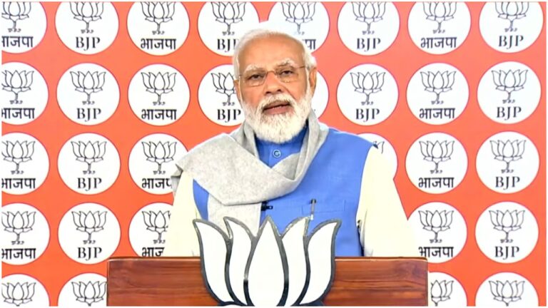 Uttar Pradesh Assembly Election 2022 : उत्तर प्रदेश की सरकार बदली तो पूरे होंगे गुंडों के सपने – प्रधानमंत्री नरेंद्र मोदी