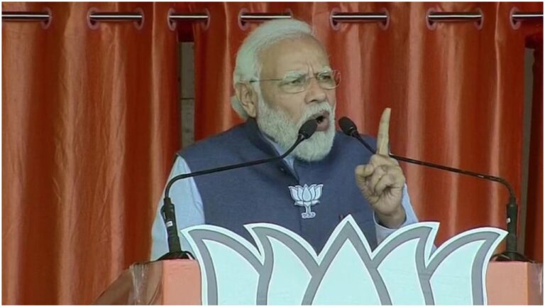 UP Election 2022 : कानपुर  रैली में समाजवादी पार्टी बरसे प्रधानमंत्री नरेंद्र मोदी, बोले – जो हर चुनावों में बदलते हैं साथी वो आपका साथ देंगे क्या ?