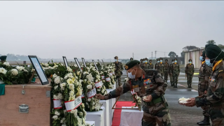 अरुणाचल हिमस्खलन में शहीद सात जवानों के पार्थिव शरीर पैतृक गांव भेजे गये