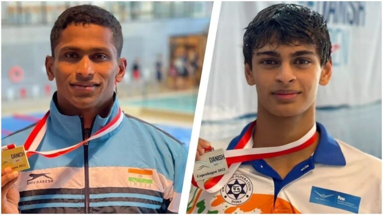 Danish Open: साजन प्रकाश को स्वर्ण, वेदांत माधवन ने रजत पदक जीता